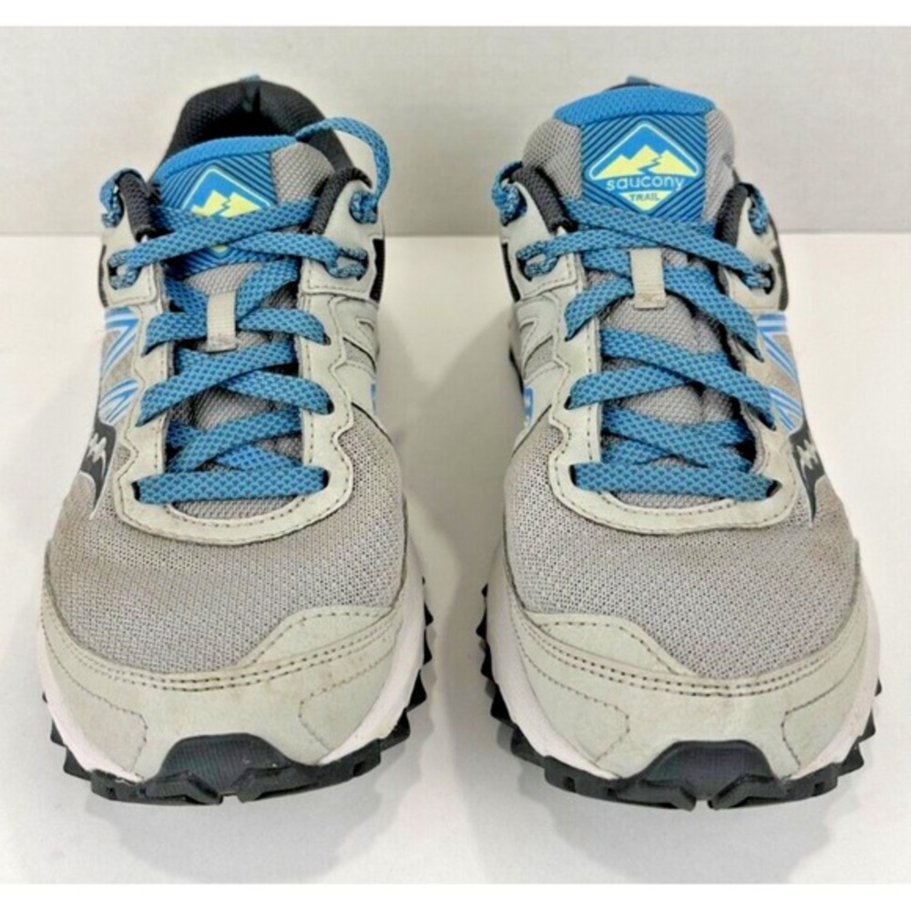Saucony Excursion TR14 Trail Running Shoes Women's Size 10‎ Gray Blue S10584-4